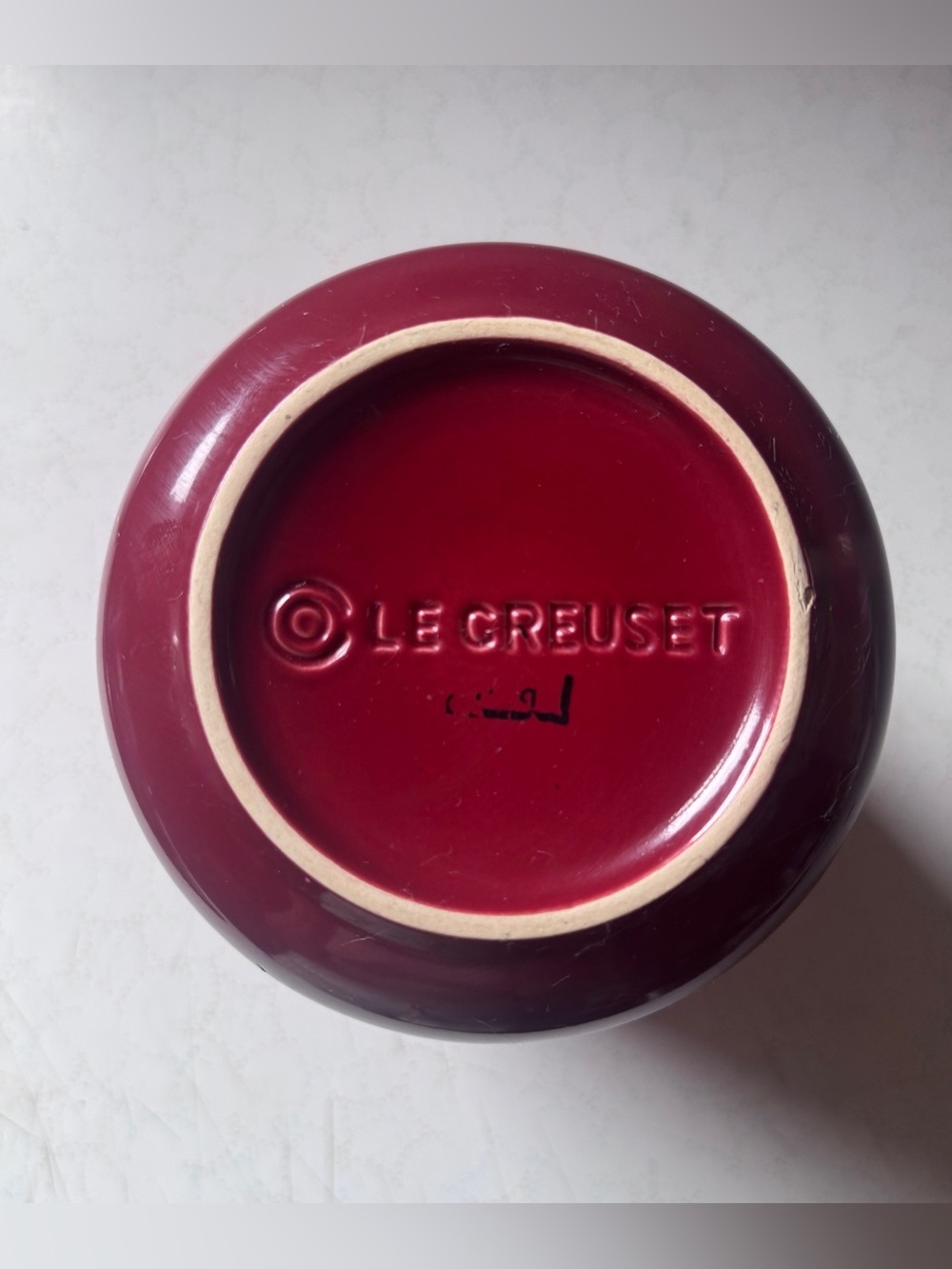 VINTAGE Le Creuset Ceramic Stoneware Crock- Circa 1995 - Picture 6 of 8